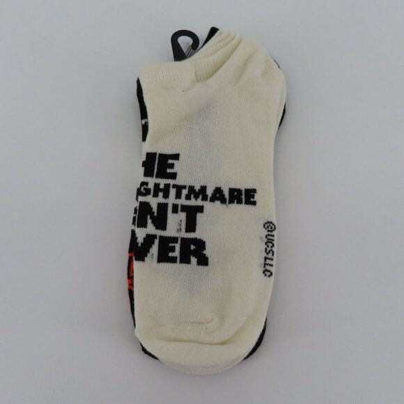 Halloween II Michael Myers Womens 4-10 No Show Socks Kill Count Horror Movie NEW - Picture 6 of 10